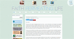 Desktop Screenshot of faithpermeatinglife.com